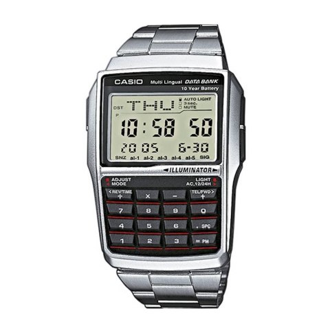 CASIO Mod. DATABANK CALCULATOR STEEL