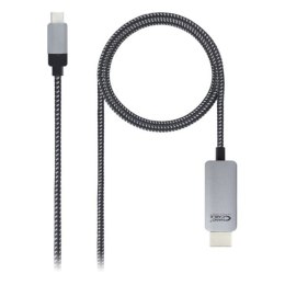 USB C to HDMI Cable NANOCABLE 4K HDR - 1.8 m