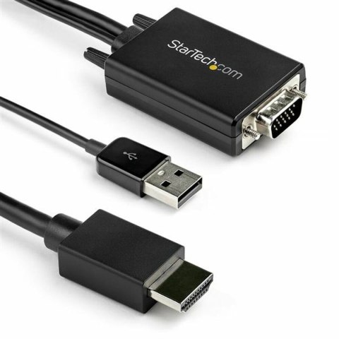 HDMI to VGA Adapter Startech VGA2HDMM2M (2 m) Black