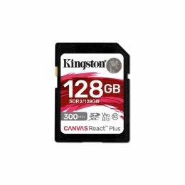 Micro SD Memory Card with Adaptor Kingston SDR2/128GB 128 GB 8K Ultra HD SDXC UHS-II