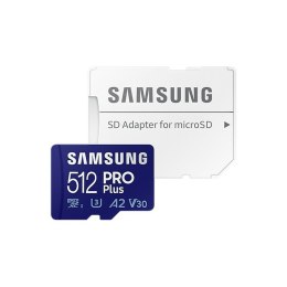 Micro SD Memory Card with Adaptor Samsung MB MD512KA/EU 512 GB SSD