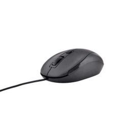 Mouse with Cable and Optical Sensor Bluestork M-W-OFF10 Black 1200 DPI