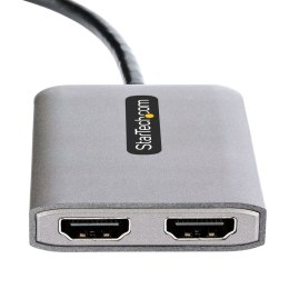 DisplayPort to HDMI Adapter Startech MST14DP122HD Grey 4K Black Black/Grey