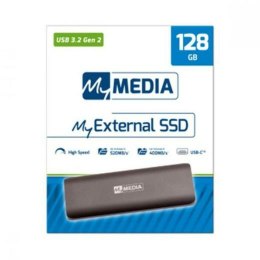 Pendrive MyMedia MyExternal USB 3.2 Gen 1 Black 128 GB SSD