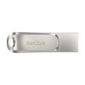 Micro SD Memory Card with Adaptor SanDisk SDDDC4-128G-G46 128GB Keychain Silver Steel 128 GB