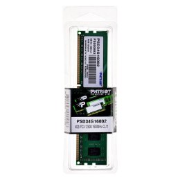 RAM Memory Patriot Memory PC3-12800 CL9 4 GB