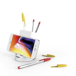 Wireless Charger with Mobile Holder MiniBatt Power Cup Pencil White