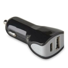 Car Charger Celly Black 17 W
