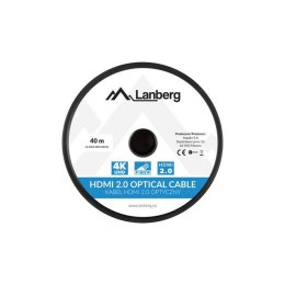 HDMI Cable Lanberg CA-HDMI-20FB-0400-BK 40 m