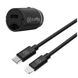 Portable charger Celly Black
