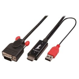 HDMI to VGA Adapter LINDY 2 m Black