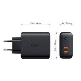 Wall Charger Aukey PA-D2 Black 36 W