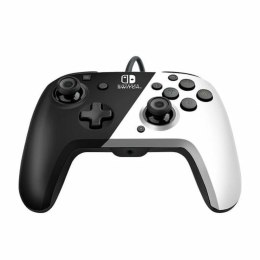 Gaming Control PDP Faceoff Deluxe Audio Black/White Nintendo Switch