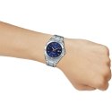 Men's Watch Casio Blue Silver (Ø 43,5 mm)