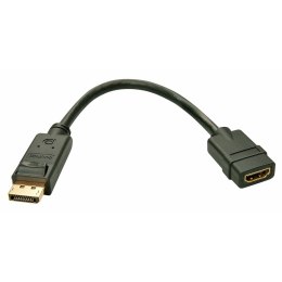 DisplayPort to HDMI Adapter LINDY 41005 Black 15 cm