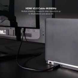 HDMI Cable NANOCABLE 10.15.3810 Black 10 m