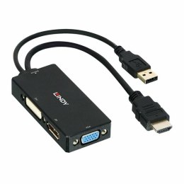 HDMI to DisplayPort adapter LINDY 38182 Black
