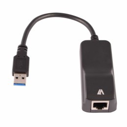 Ethernet to USB adapter V7 CBLUSB3RJ-1E Black