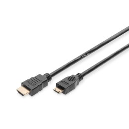 HDMI Cable Digitus DIGITUS Cable de conexión High speed HDMI Black 3 m