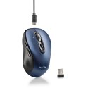 Mouse NGS INFINITY-RB Black/Blue 3200 DPI