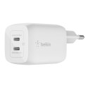 Wall Charger Belkin WCH013VFWH White 65 W