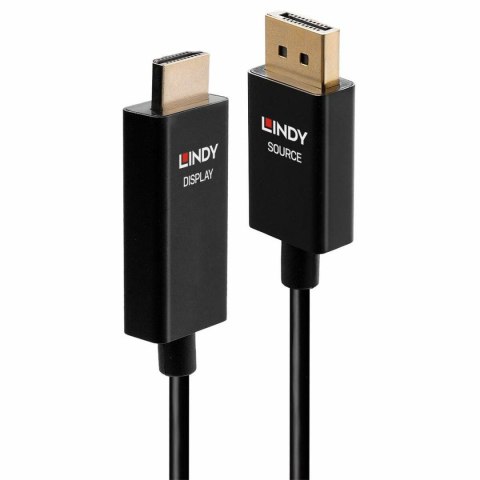 DisplayPort to HDMI Cable LINDY 40925 Black 1 m