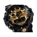 Men's Watch Casio G-Shock GS BASIC Black Gold (Ø 53,5 mm)