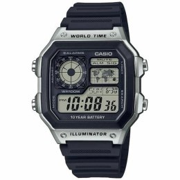 Men's Watch Casio AE-1200WH-1CVEF Black Grey (Ø 40 mm)