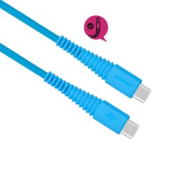 Momax Tough Link Type-C to Type-C cable (1.2M) (Blue)