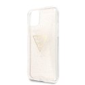 Guess Solid Glitter Triangle - Case for iPhone 11 Pro (Gold)