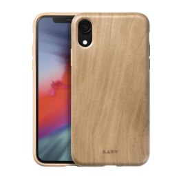 Laut PINNACLE - Case for iPhone XR with natural wood (Cherry Wood)