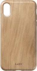 Laut PINNACLE - Case for iPhone XR with natural wood (Cherry Wood)