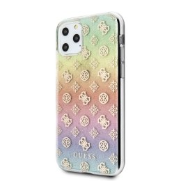 Guess 4G Peony Electroplated Peony - Case for iPhone 11 Pro (Rainbow)