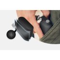 Moshi Pebbo Case for AirPods Pro with Detachable Wrist Strap and LintGuard™ Protection - Shadow Black