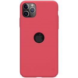 Nillkin Super Frosted Shield - Case for Apple iPhone 11 Pro z wycięciem na logo (Bright Red)