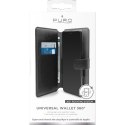 PURO Universal Wallet 360 ° - Universal swivel pouch with card slots, size XXL (black)