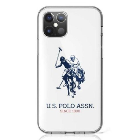 US Polo Assn Big Double Horse Logo - Etui iPhone 12 / iPhone 12 Pro