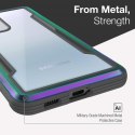 X-Doria Raptic Shield - Aluminum case for Samsung Galaxy S21 + (Antimicrobial protection) (Iridescent)