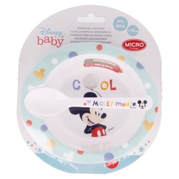 Mickey Mouse - Microwave set (bowl with spoon) (Cool)