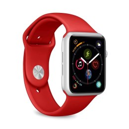 PURO ICON - Elastic Sport Band for Apple Watch 38/40/41 mm (S / M & M / L) (Red)