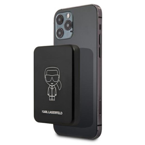 Karl Lagerfeld Outline Magnetic Powerbank - Magsafe Powerbank 3000 mAh