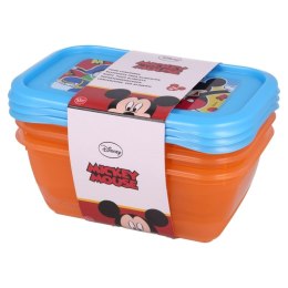 Mickey Mouse - A set of food containers 540ml (3 pcs.)