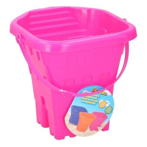 Eddy toys - Sand bucket Castle 20cm (Pink)