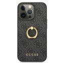 Guess 4G Ring Case - Case for iPhone 13 Pro (Grey)