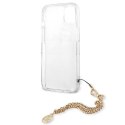 Guess Leopard Gold Chain - Case for iPhone 13 Mini