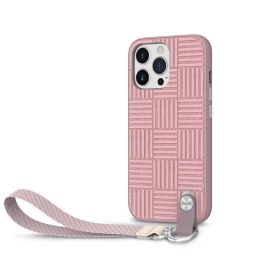 Moshi Altra Slim Hardshell Case with Strap for iPhone 13 Pro (Pink)