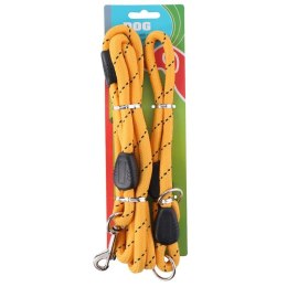 150 cm leash + 45 cm collar (yellow)