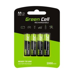 Green Cell 4x AA HR6 Batteries 2000mAh