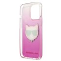 Karl Lagerfeld Choupette Head - Case for iPhone 13 Pro (Pink)