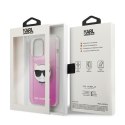 Karl Lagerfeld Choupette Head - Case for iPhone 13 Pro (Pink)